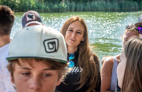 Emma Pickard at the 2019 UK Nationals at LDB Wakeschool - Photo Mantis Pro Media