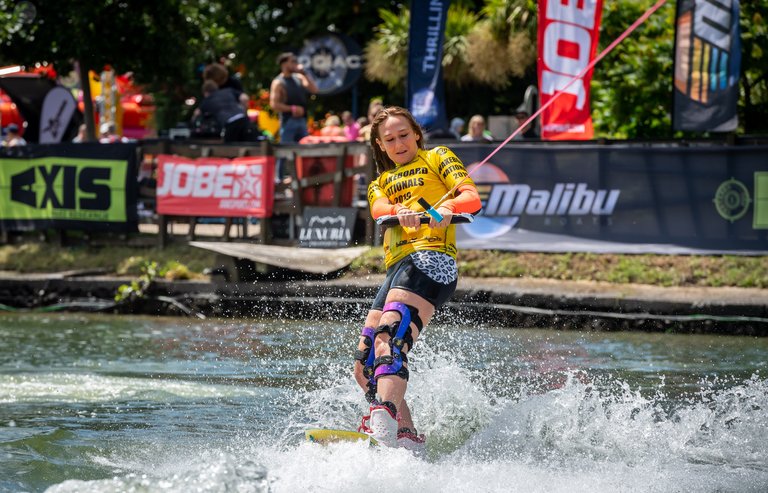 Emma Pickard at the 2019 UK Nationals at LDB Wakeschool