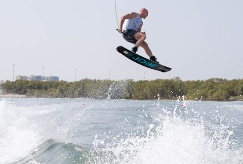Dale Crossley, TeamGB 🇬🇧, at the 2019 Worlds in Abu Dhabi - Photo Chris West