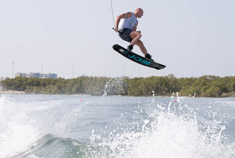 Dale Crossley, TeamGB 🇬🇧, at the 2019 Worlds in Abu Dhabi