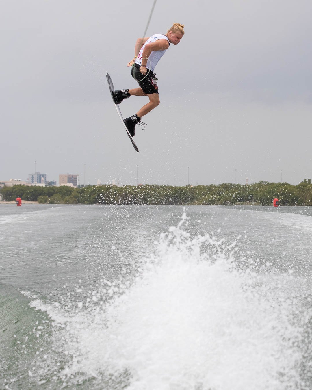 Luca Kidd, TeamGB 🇬🇧, at the 2019 Worlds in Abu Dhabi