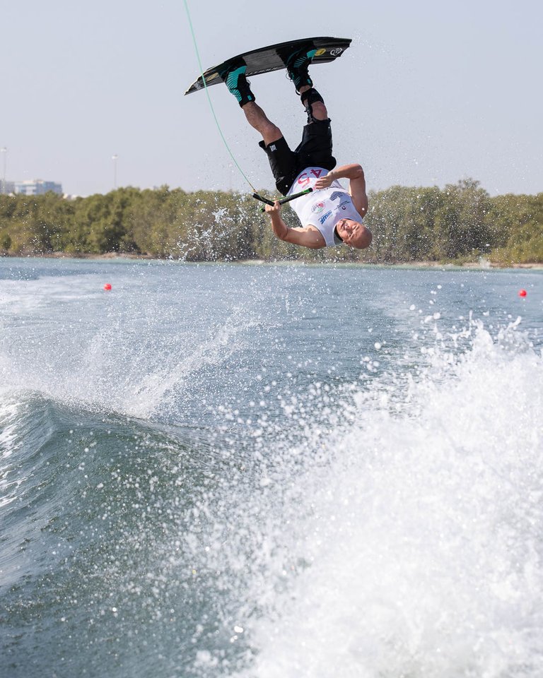 Mark Goldsmith, TeamGB 🇬🇧, at the 2019 Worlds in Abu Dhabi