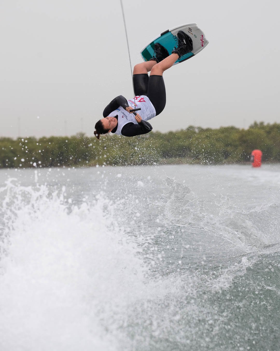 Melissa Lock, TeamGB 🇬🇧, at the 2019 Worlds in Abu Dhabi