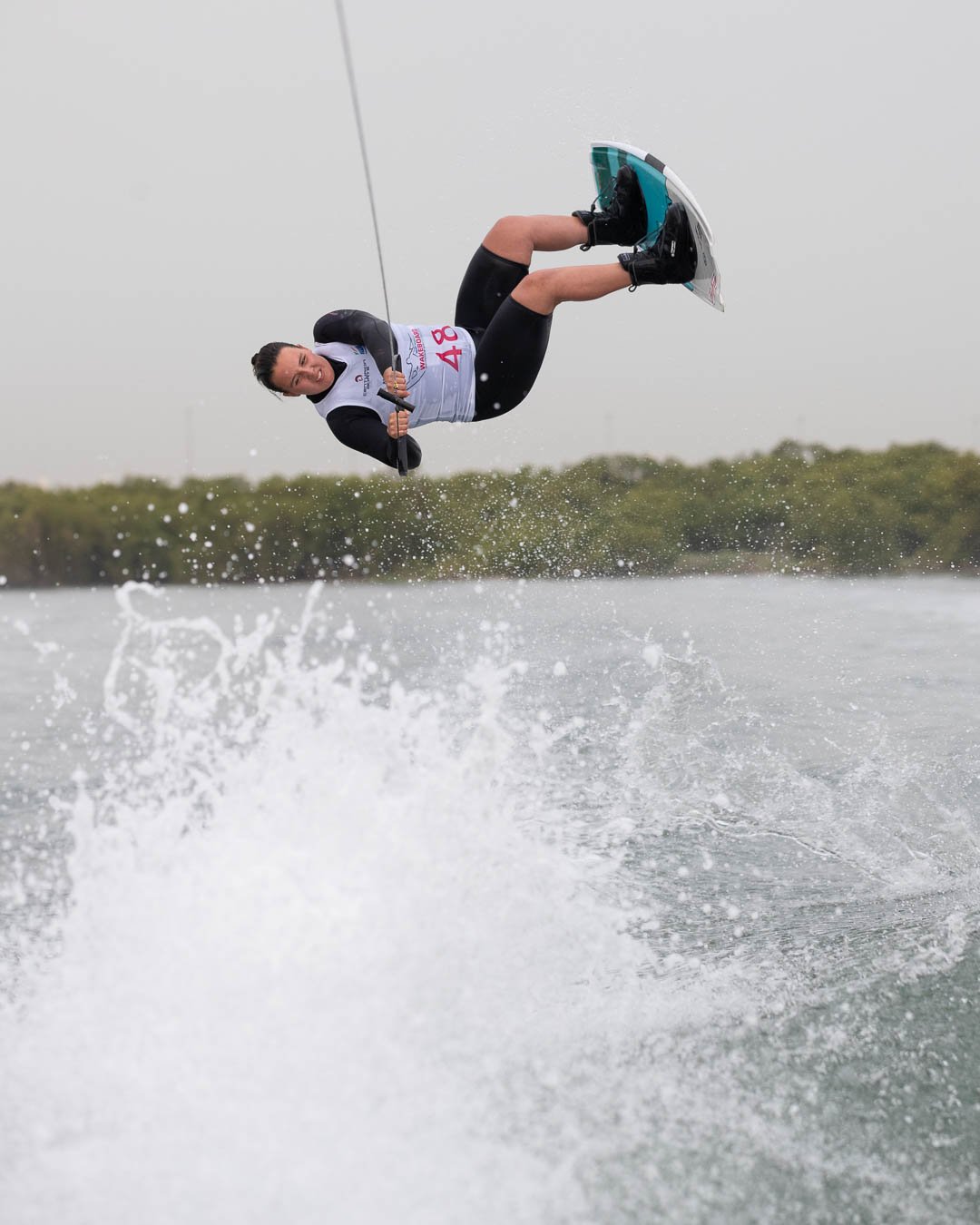 Melissa Lock, TeamGB 🇬🇧, at the 2019 Worlds in Abu Dhabi