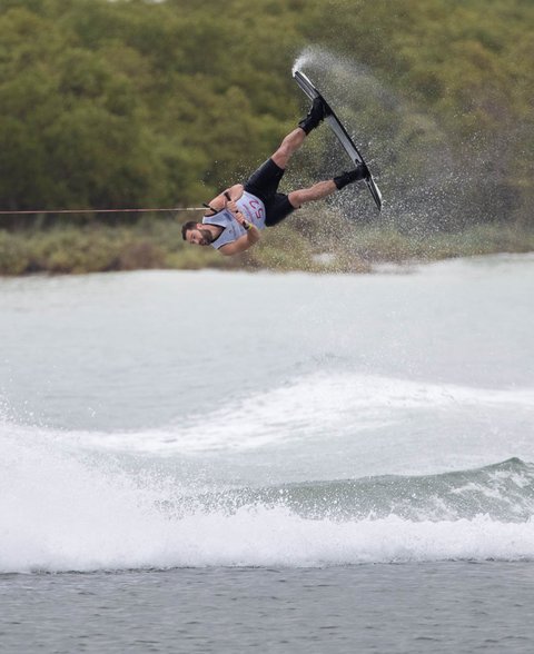 Ross Phillips, TeamGB 🇬🇧, at the 2019 Worlds in Abu Dhabi - Photo Chris West