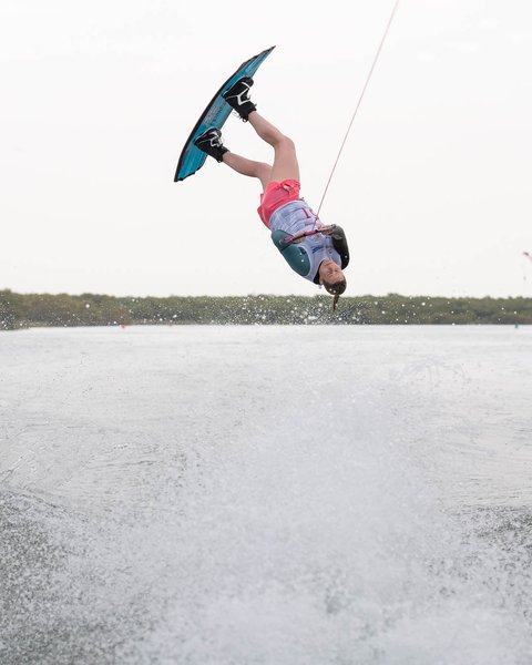 Sarah Partridge , TeamGB 🇬🇧, at the 2019 Worlds in Abu Dhabi - Photo Chris West