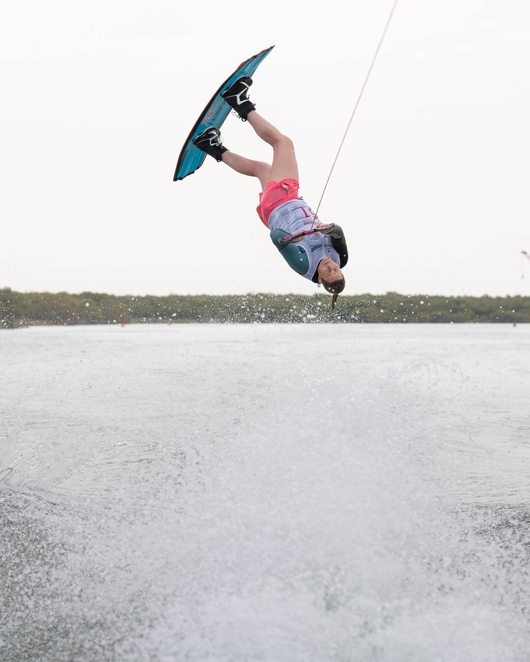 Sarah Partridge , TeamGB 🇬🇧, at the 2019 Worlds in Abu Dhabi
