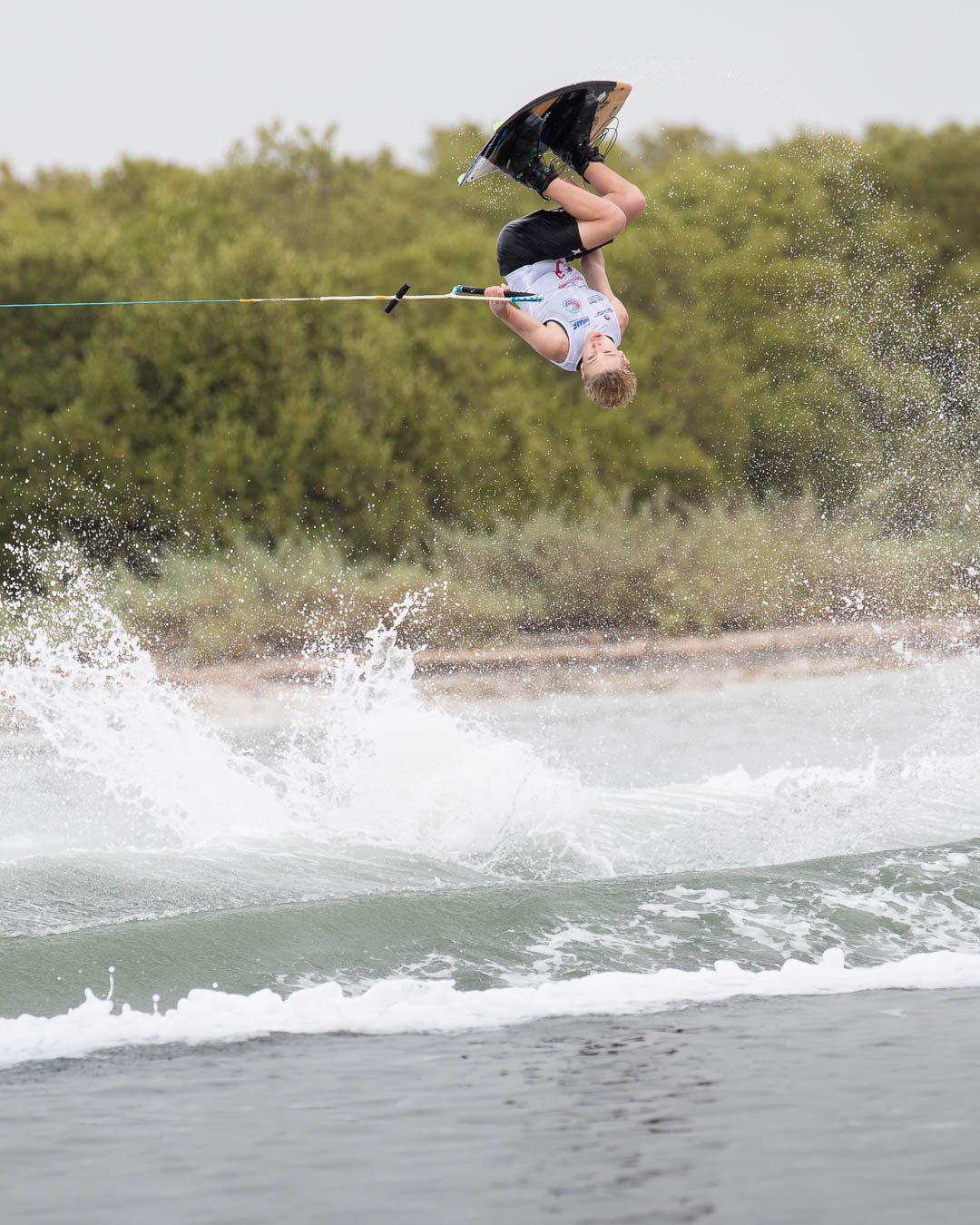 Travis Beaton, TeamGB 🇬🇧, at the 2019 Worlds in Abu Dhabi