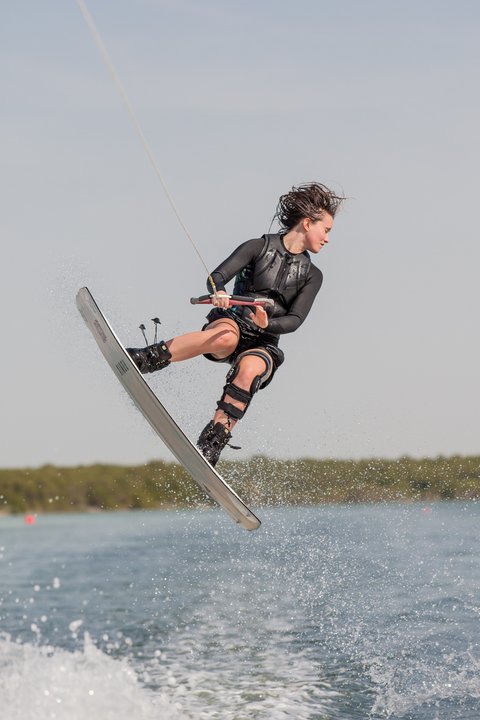 Charlotte Millward, TeamGB 🇬🇧,  at the 2019 Worlds in Abu Dhabi - Photo Mark Osmond