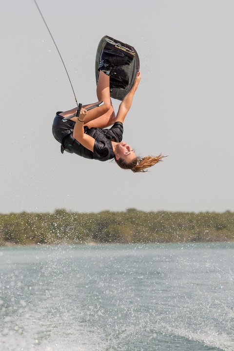 Katie Batchelor, TeamGB 🇬🇧, at the 2019 Worlds in Abu Dhabi - Photo Mark Osmond