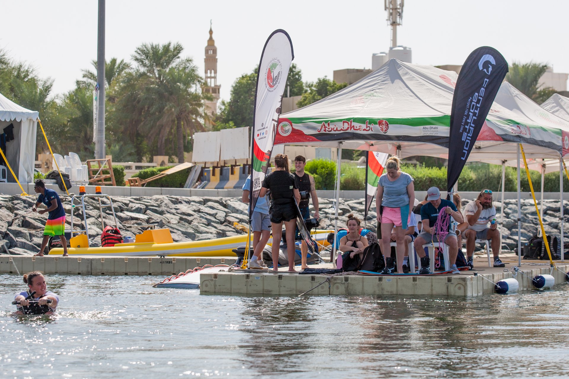 Melissa Lock, TeamGB 🇬🇧, at the 2019 Worlds in Abu Dhabi