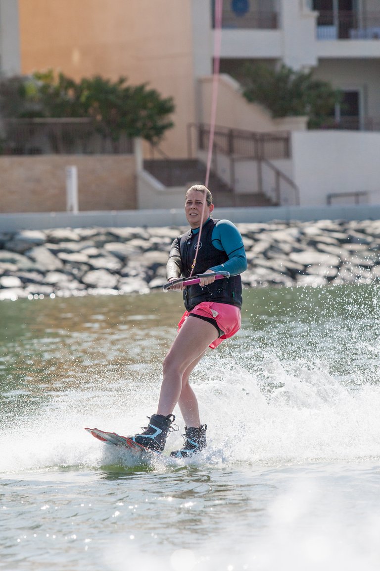 Sarah Partridge, TeamGB 🇬🇧, at the 2019 Worlds in Abu Dhabi