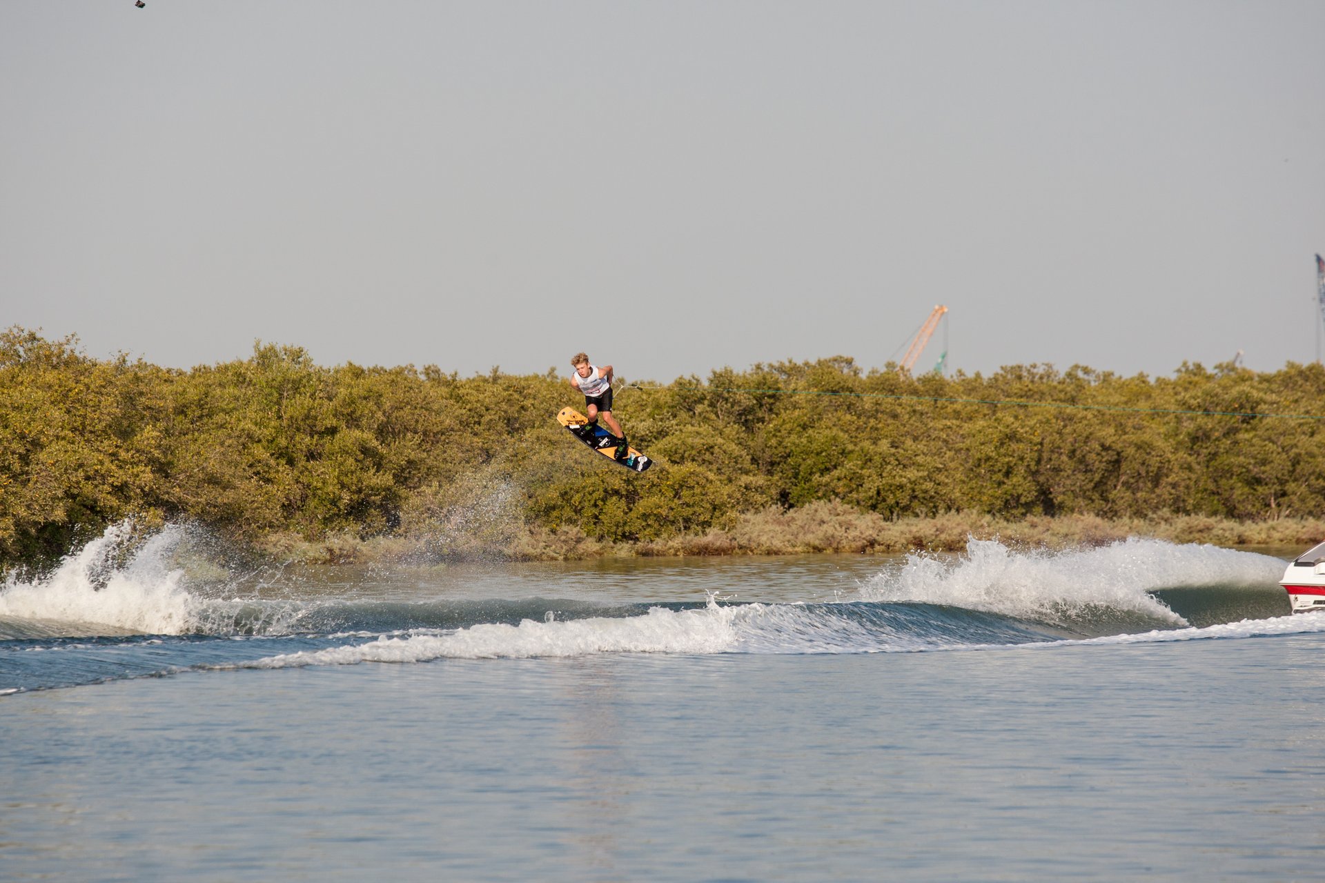 Travis Beaton , TeamGB 🇬🇧, at the 2019 Worlds in Abu Dhabi