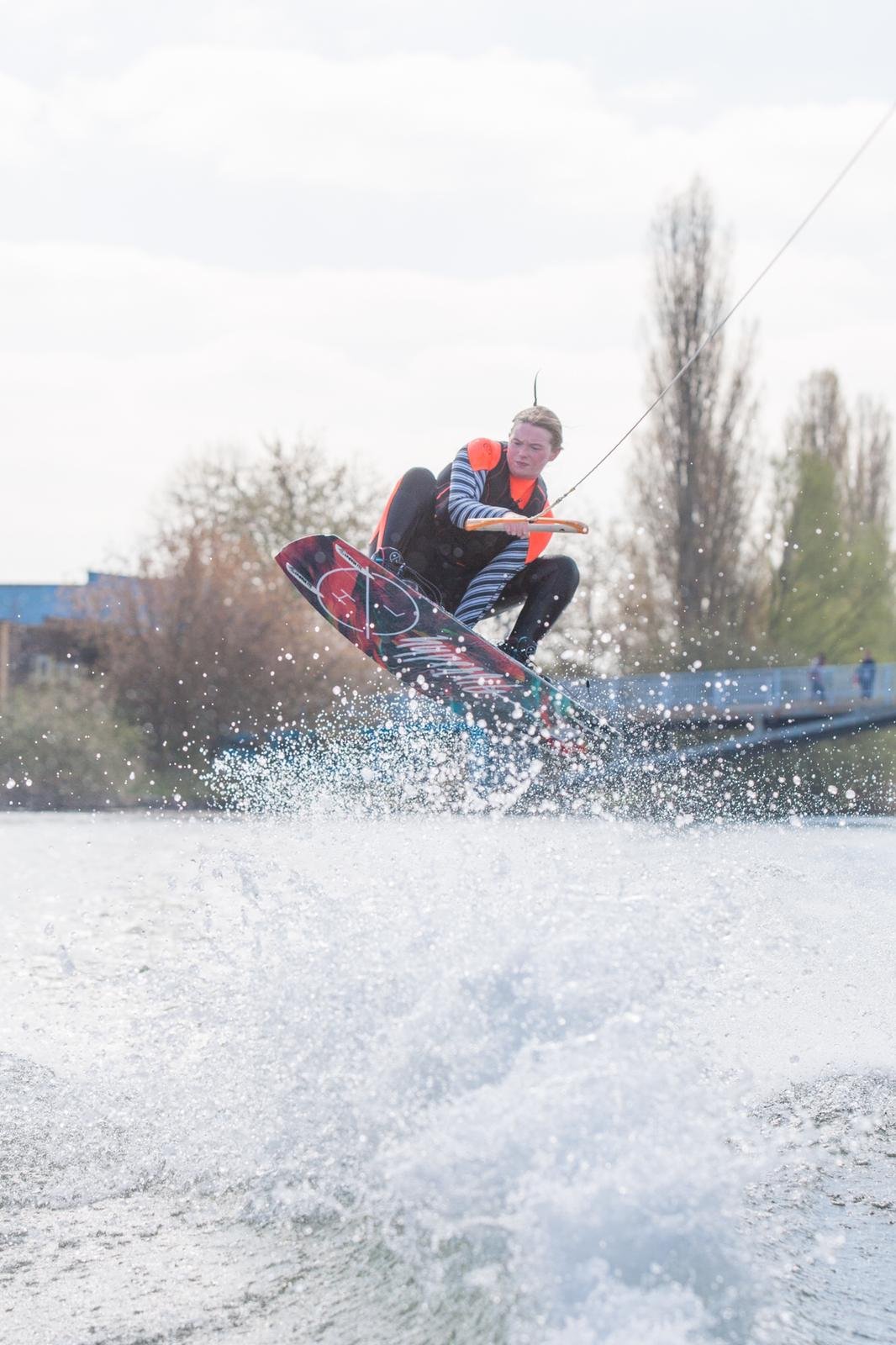 Nancy Creedy, member of the 2021 British Wakeboard Squad