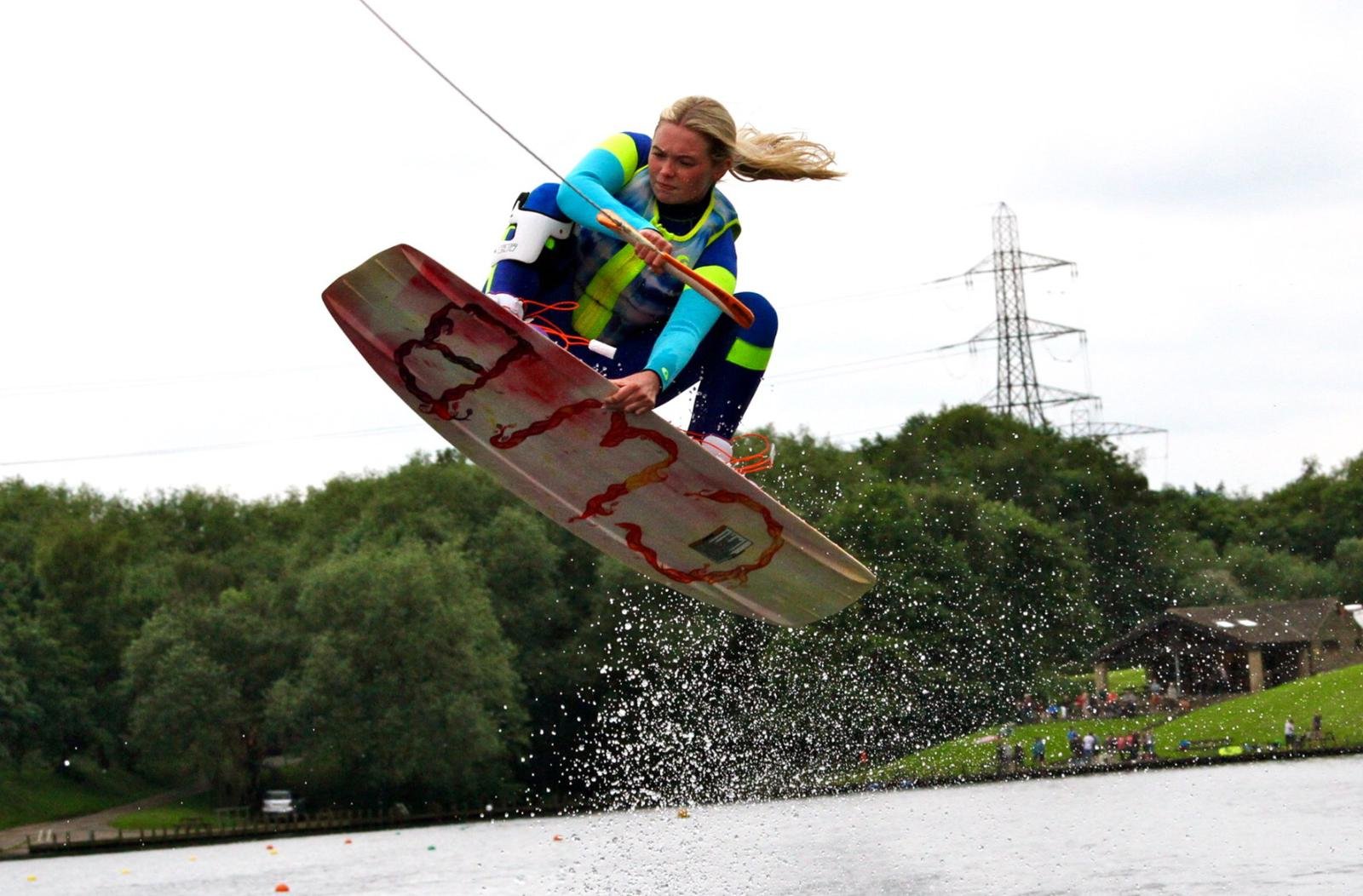 Nancy Creedy, member of the 2021 British Wakeboard Squad