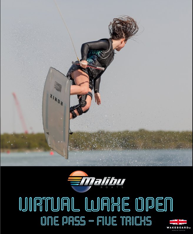 Charlotte Millward Poster for the 2020 Malibu Virtual Wake Open