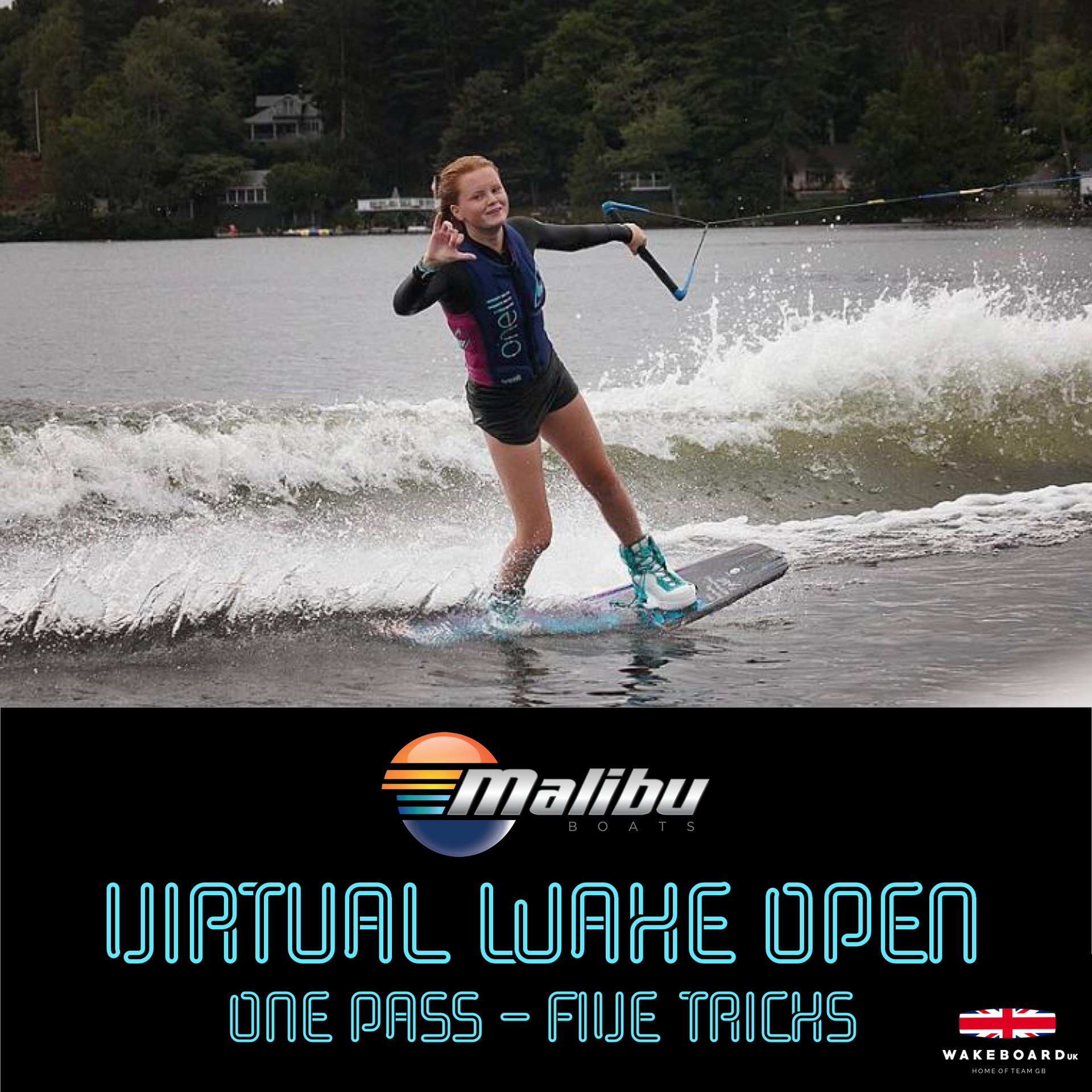 Emily Reid at the 2020 Malibu Virtual Wake Open