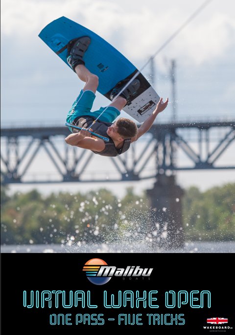 Tristan Lux at the 2020 Malibu Virtual Wake Open - Wakeboard UK