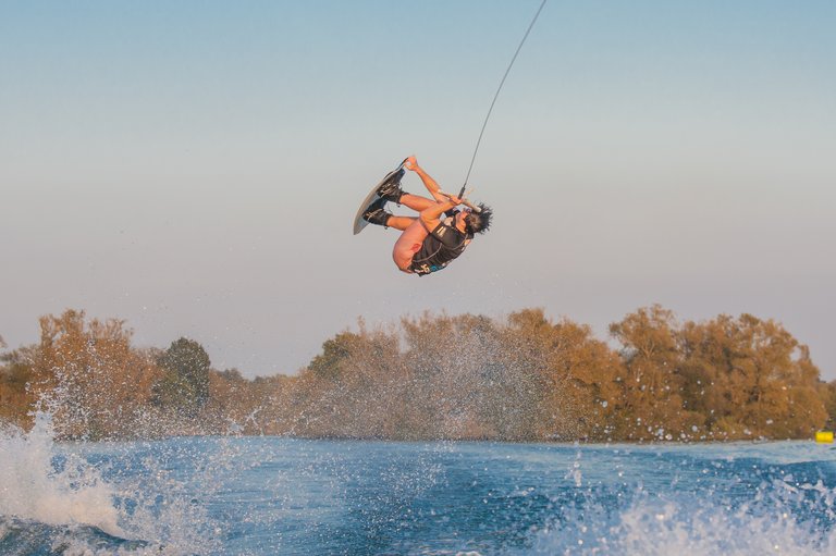Mitch Wise at the 2021 Malibu Boats Wakeboard And Wakesurf Nationals