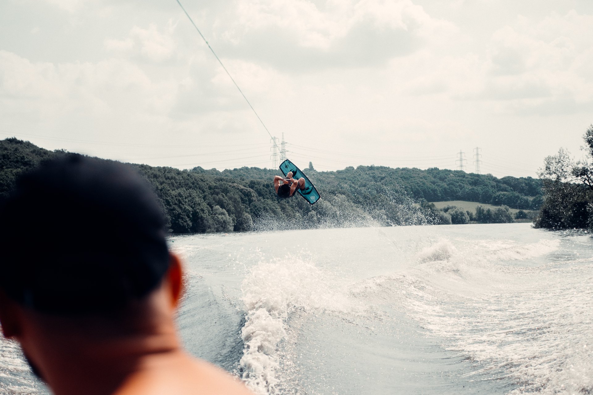 Edd Blundell at the 2021 Mastercraft Practice SYBSC