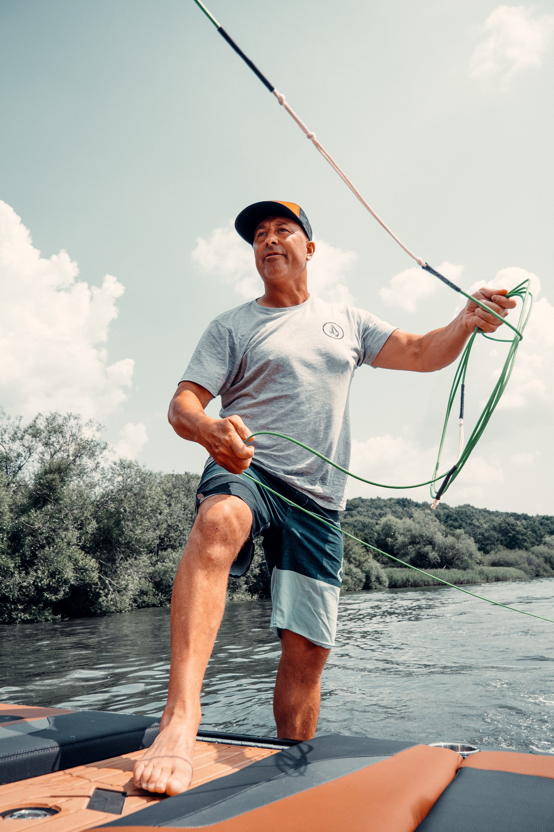 Mark Goldsmith at the 2021 Mastercraft Practice SYBSC