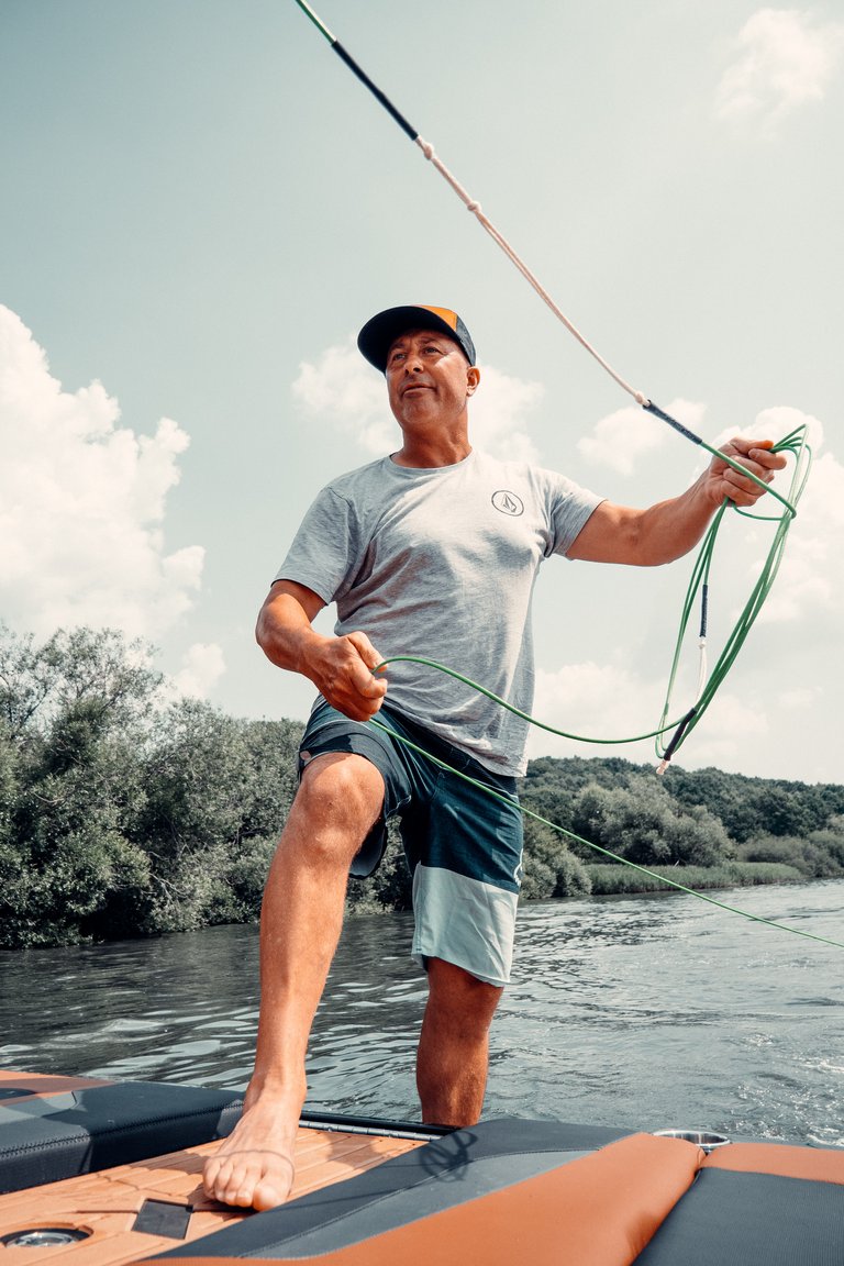 Mark Goldsmith at the 2021 Mastercraft Practice SYBSC