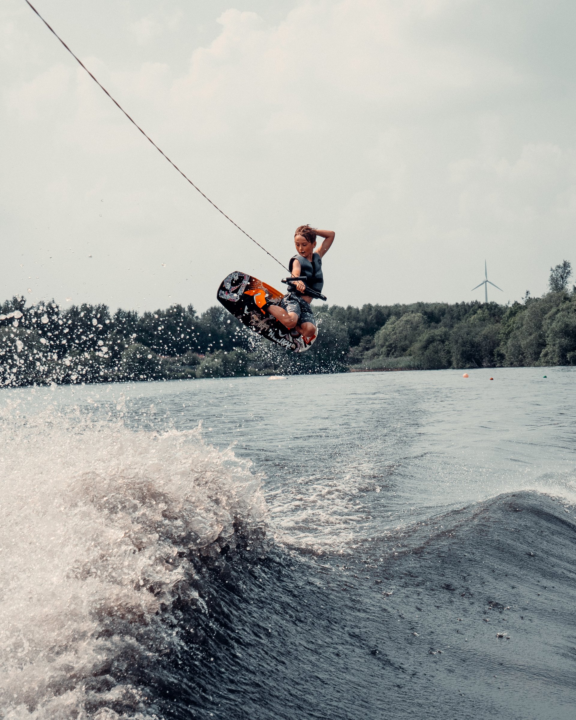 Ollie Phillips at the 2021 Mastercraft Practice SYBSC