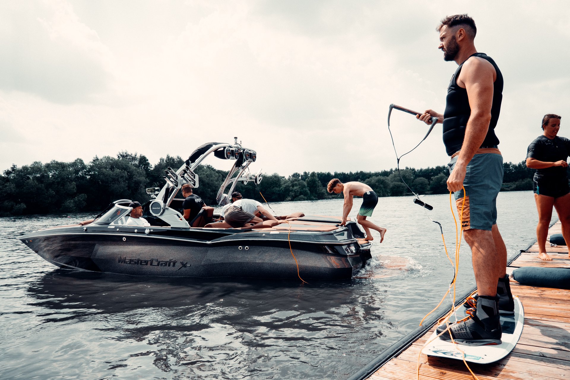 Rich Phillips at the 2021 Mastercraft Practice SYBSC