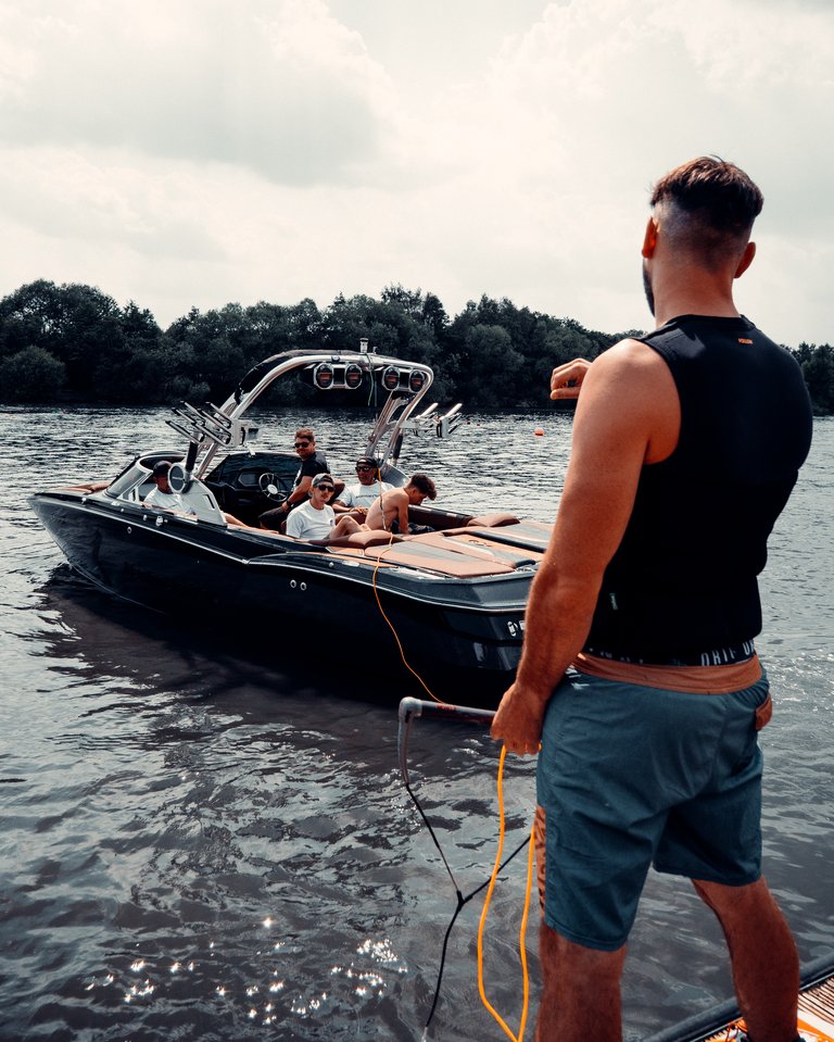 Rich Phillips at the 2021 Mastercraft Practice SYBSC