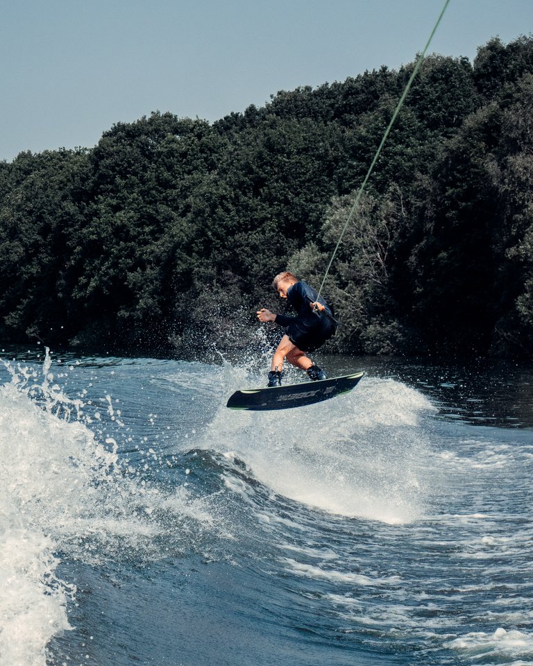 Travis Beaton at the 2021 Mastercraft Practice SYBSC
