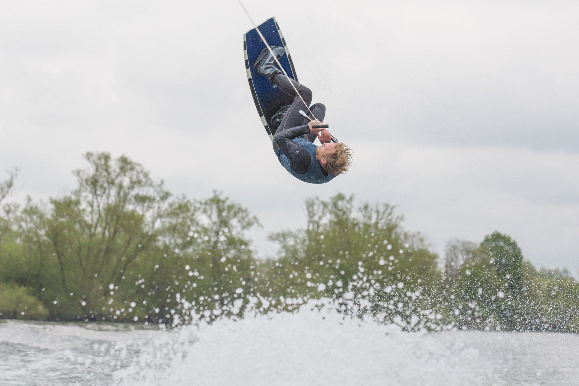 Scott O'Keefe, TeamGB 🇬🇧, at the 2021 Test Practice at Isis Waterski and Wakeboard Club, Reading