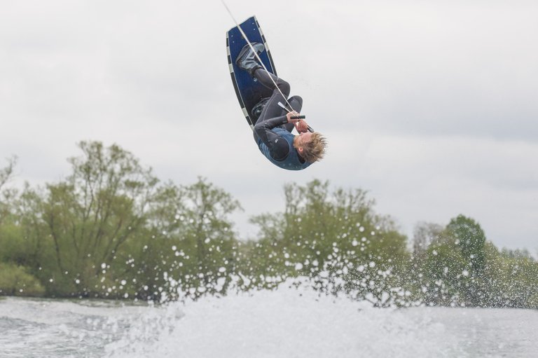 Scott O'Keefe, TeamGB 🇬🇧, at the 2021 Test Practice at Isis Waterski and Wakeboard Club, Reading