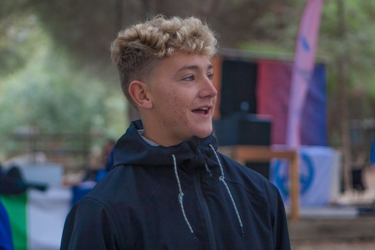 Travis Beaton chilling at the 2023 IWWF Europe And Africa Championships