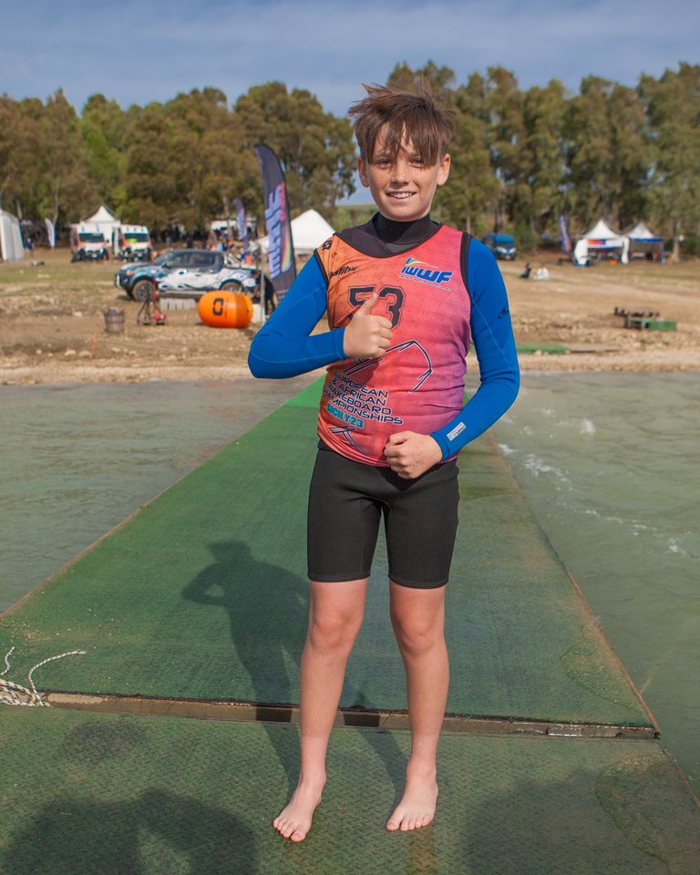 Rider at the 2023 IWWF Europe And Africa Championships - Photos Mark Osmond