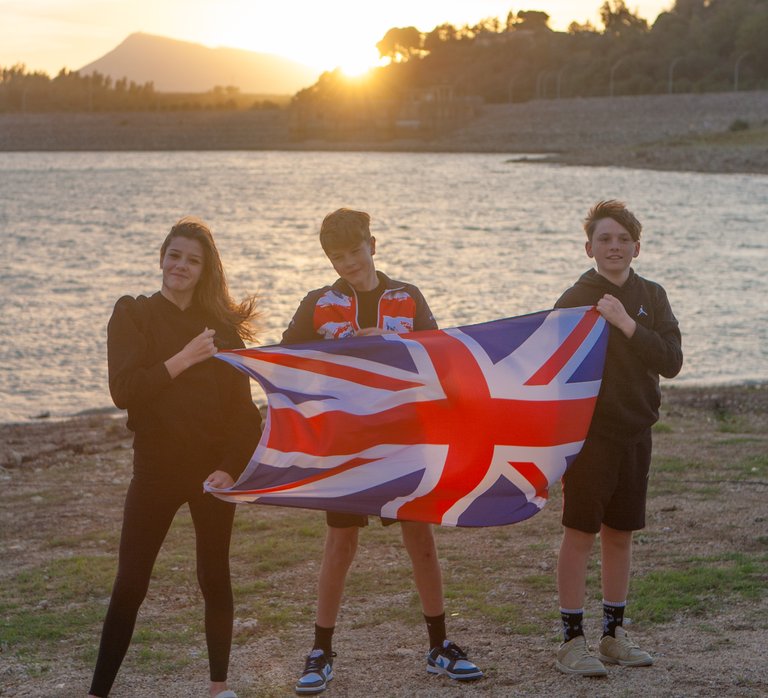 Isabelle, Charlie and Marley at the 2023 IWWF Europe And Africa Championships