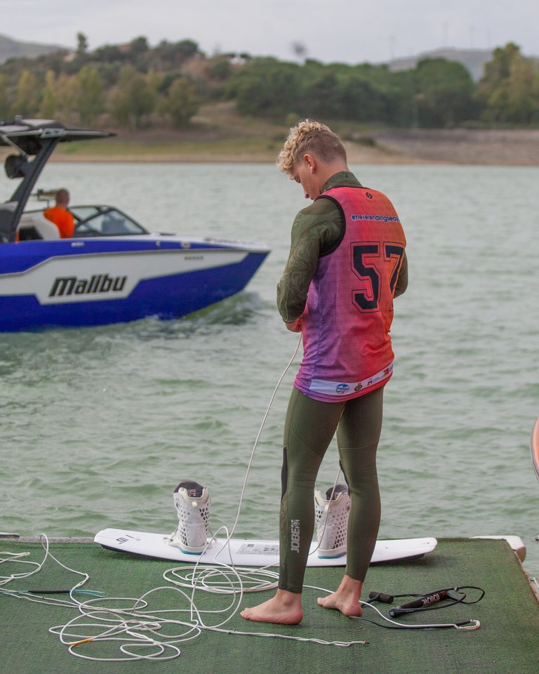 Rider at the 2023 IWWF Europe And Africa Championships - Photos Mark Osmond