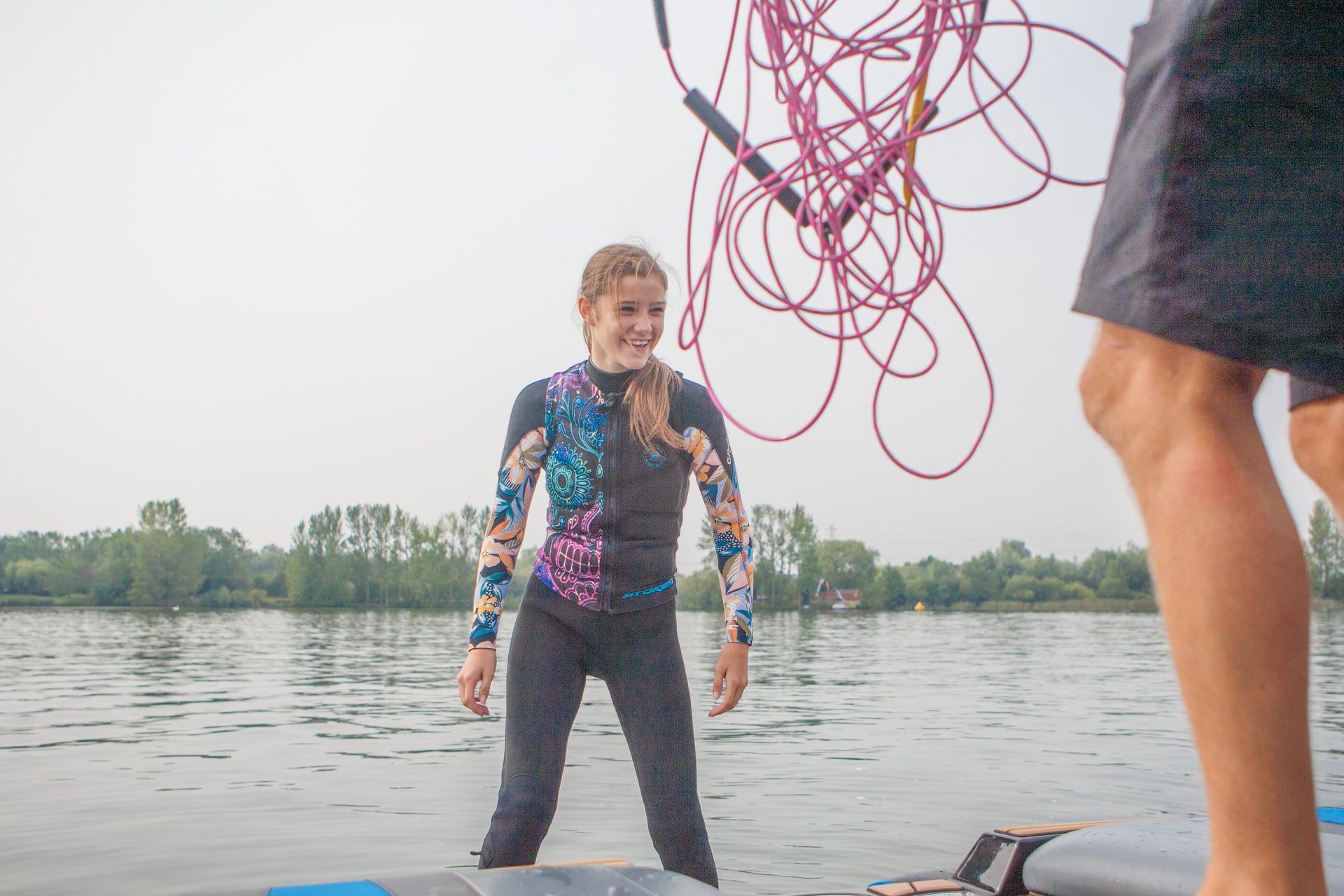 Team GB at the 2023 Malibu Boats Sep Practice at Xtreme Wake