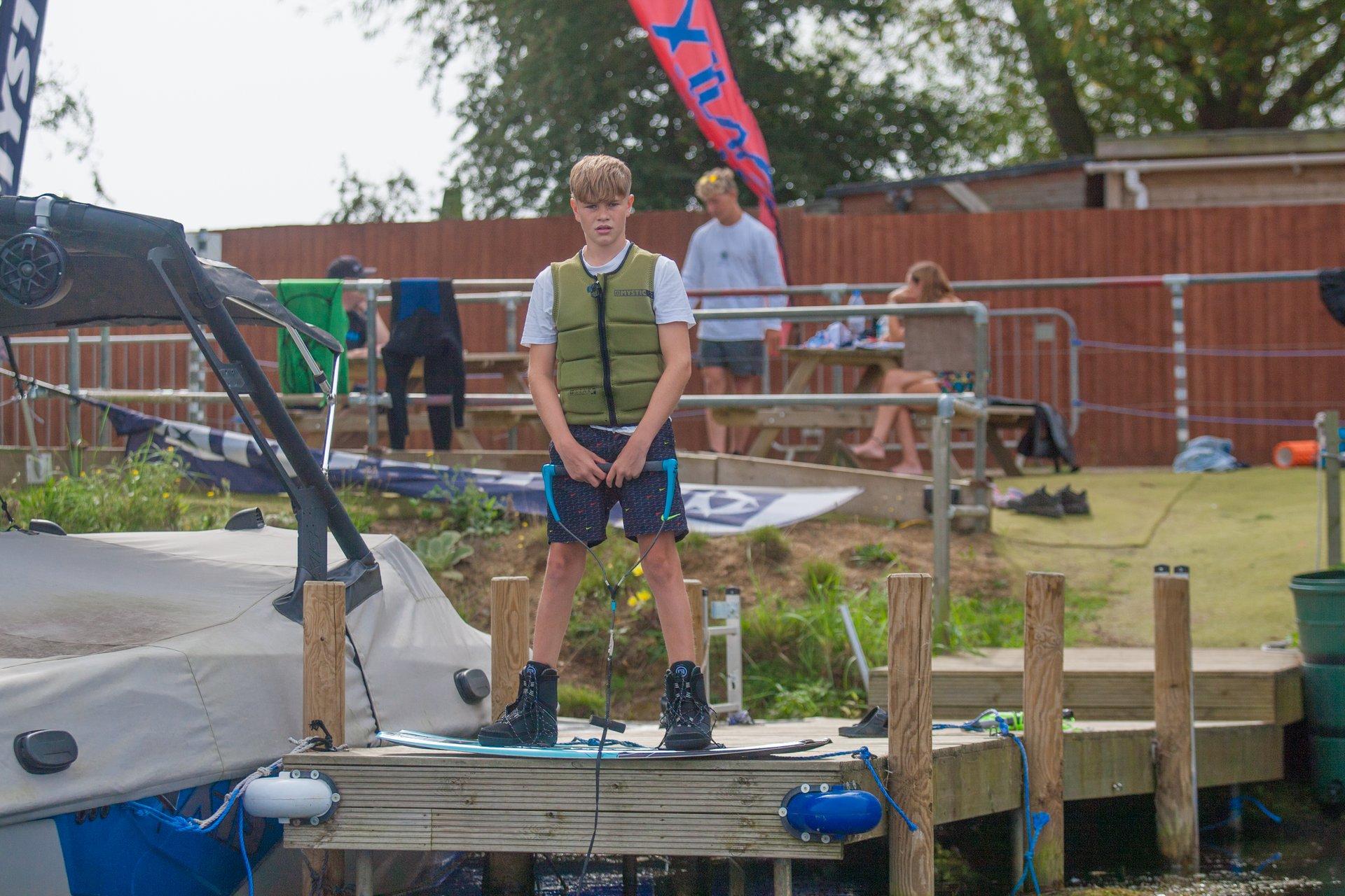 Team GB at the 2023 Malibu Boats Sep Practice at Xtreme Wake