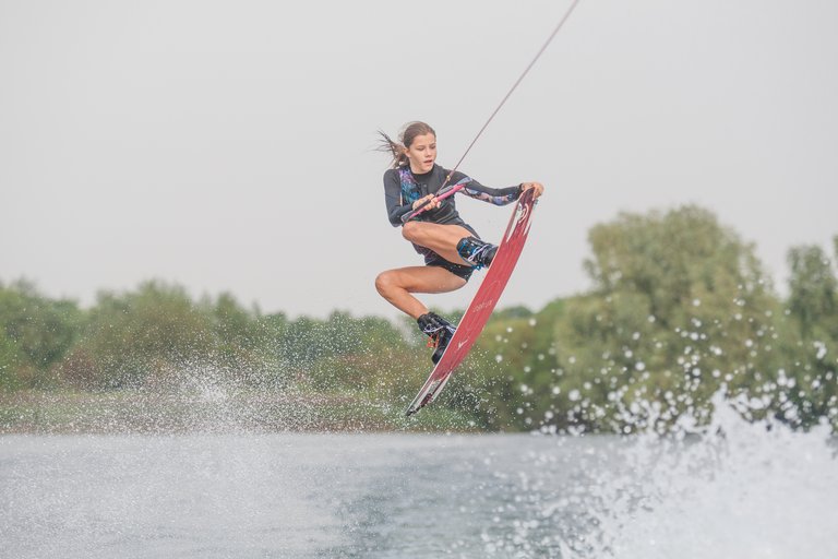 Isabelle Lloyd at the 2023 Malibu Boats Sep Practice at Xtreme Wake