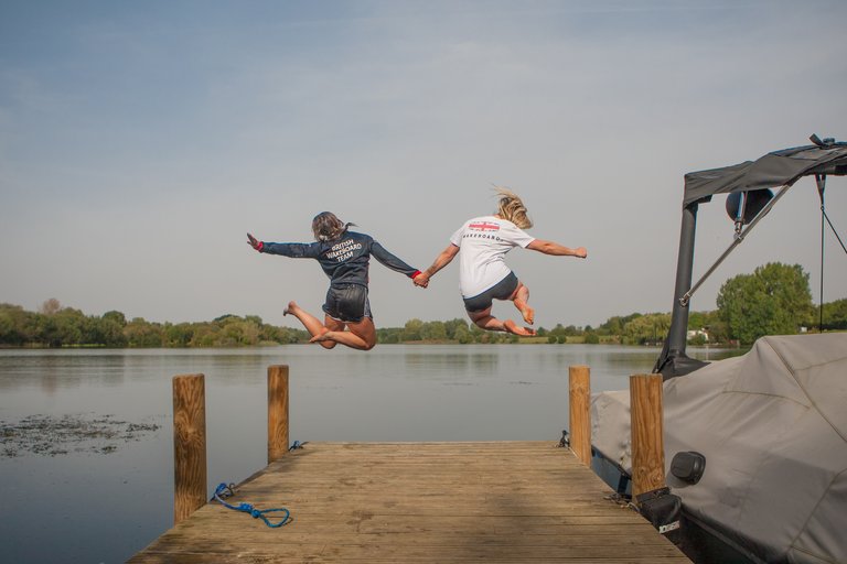 Team GB at the 2023 Malibu Boats Sep Practice at Xtreme Wake - Photo Mark Osmond