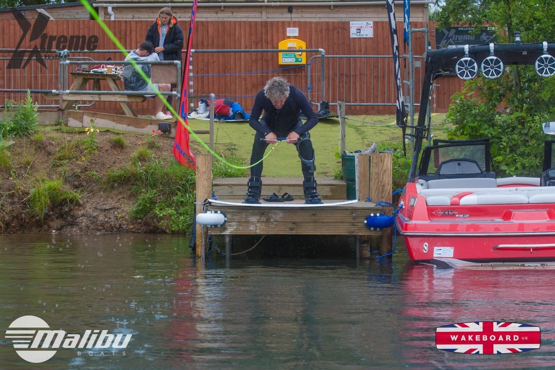 Squad Member at the 2023 Malibu Boats Xtreme Wake Practice