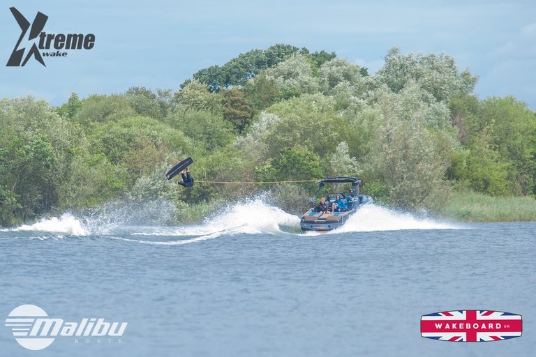 Squad Member at the 2023 Malibu Boats Xtreme Wake Practice - Photo Mark Osmond