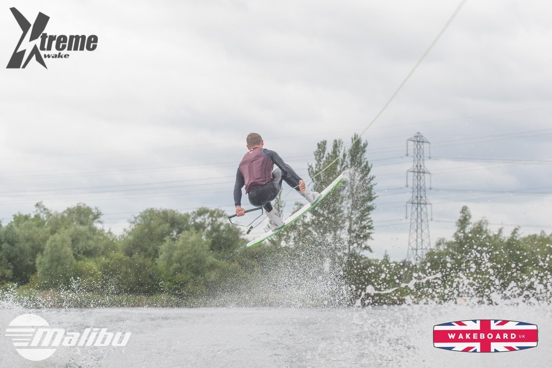 Squad Member at the 2023 Malibu Boats Xtreme Wake Practice