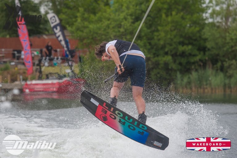 Squad Member at the 2023 Malibu Boats Xtreme Wake Practice - Photo Mark Osmond