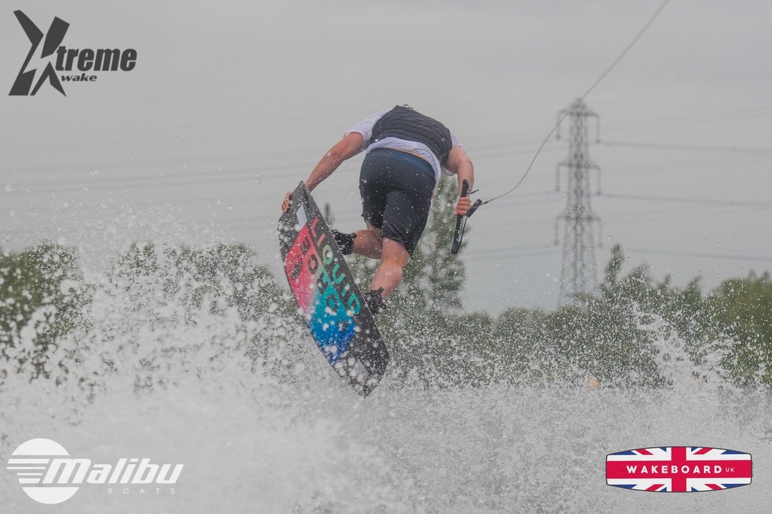 Squad Member at the 2023 Malibu Boats Xtreme Wake Practice