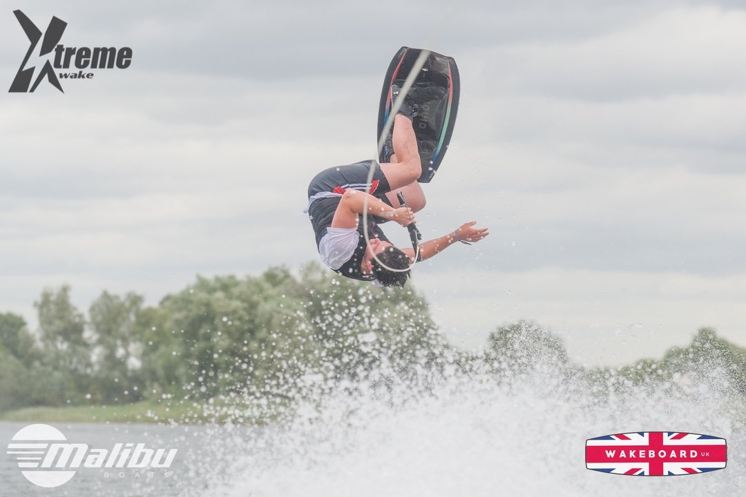 Squad Member at the 2023 Malibu Boats Xtreme Wake Practice