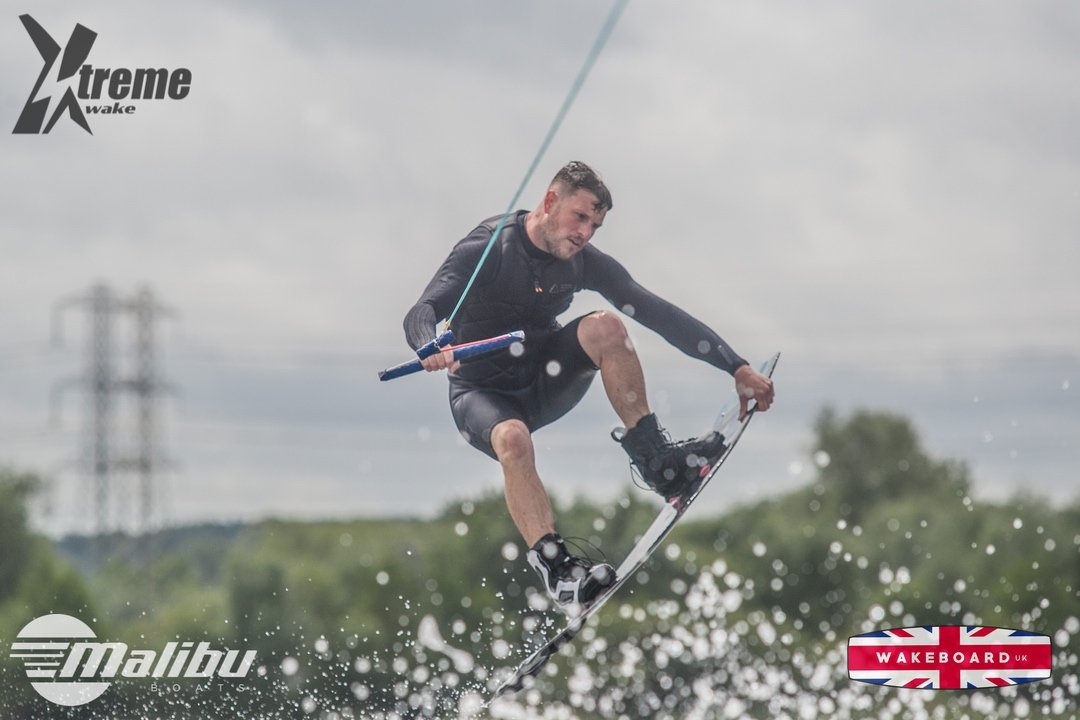 Squad Member at the 2023 Malibu Boats Xtreme Wake Practice