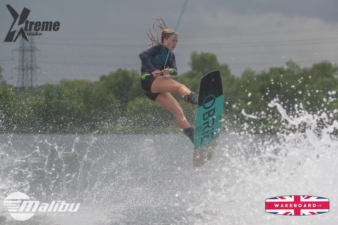 Squad Member at the 2023 Malibu Boats Xtreme Wake Practice