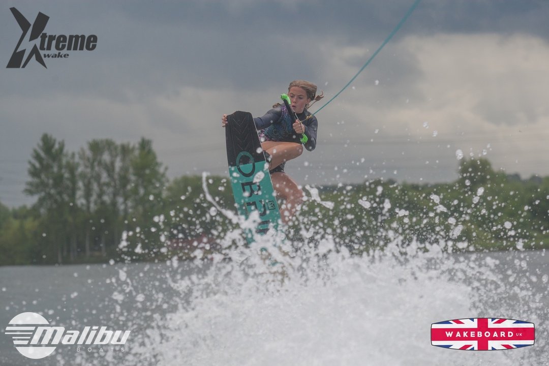 Squad Member at the 2023 Malibu Boats Xtreme Wake Practice