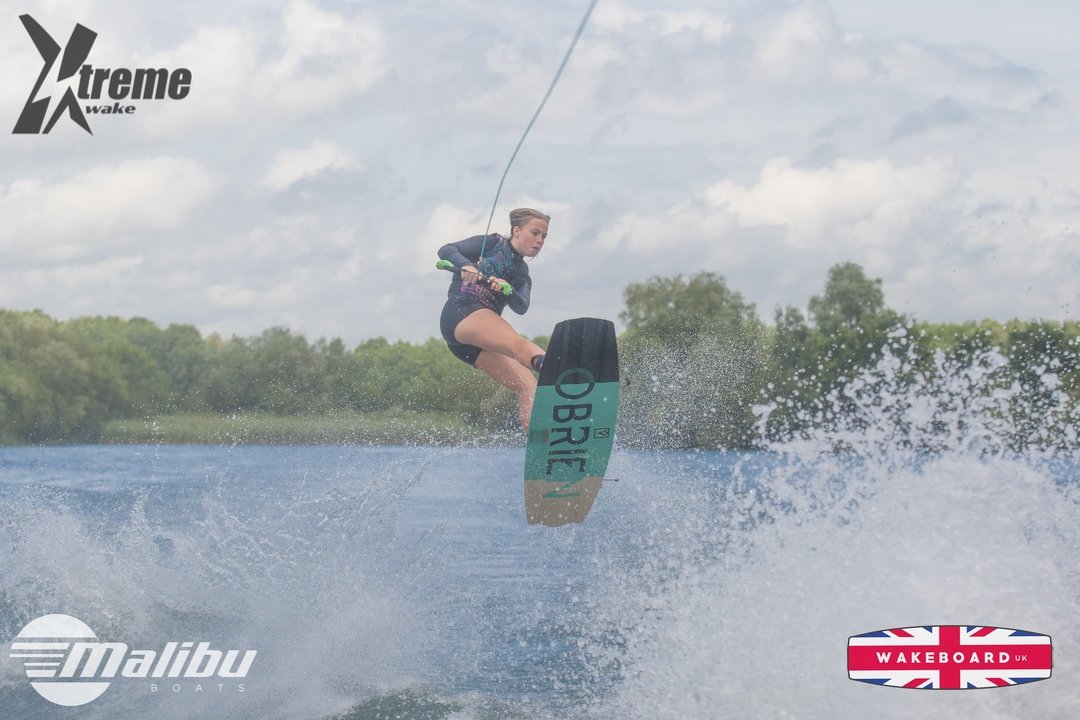 Squad Member at the 2023 Malibu Boats Xtreme Wake Practice